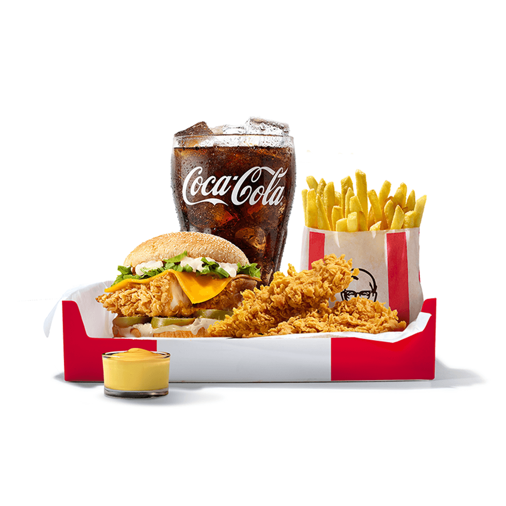 KFC Мини чизбургер майо Бокс